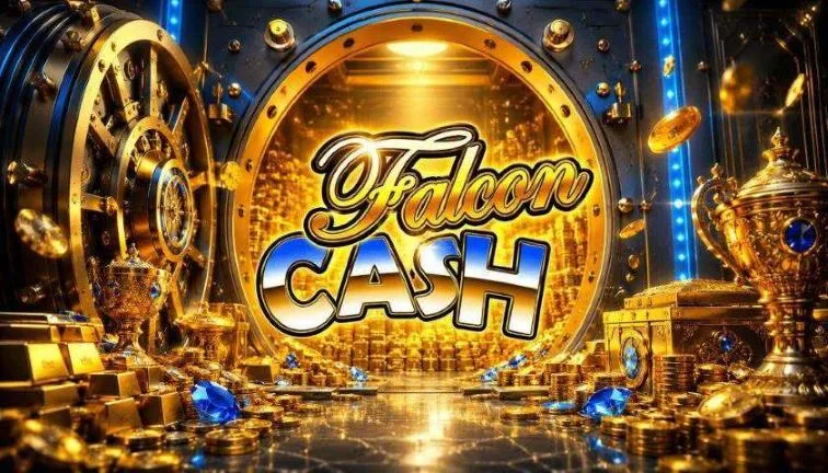 Portada de la tragamonedas Falcon Cash de Check-in Gaming